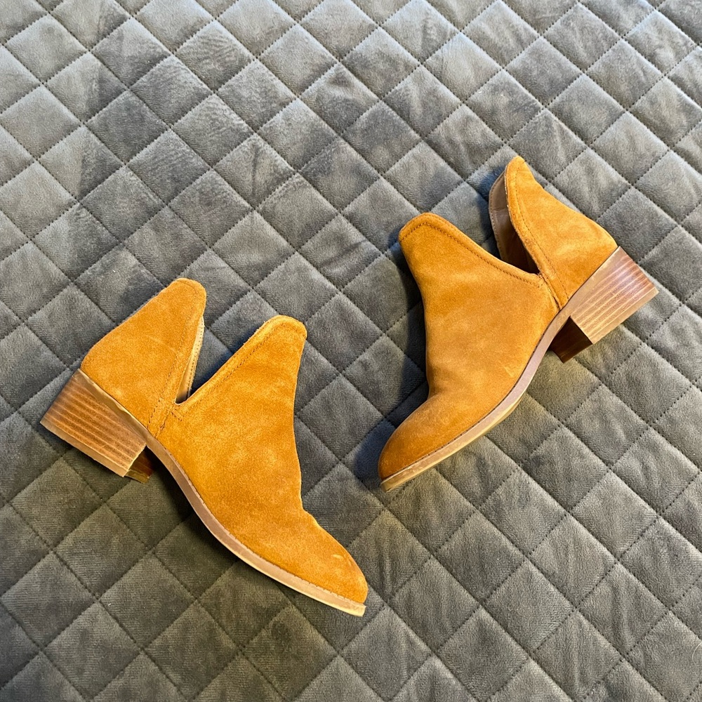 Steve Madden Suede Cut-out Boot